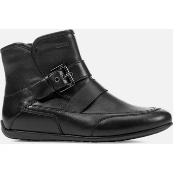 Dámské kozačky Dámské kontíkové boty GEOX NEW MOENA ČERNÁ 37