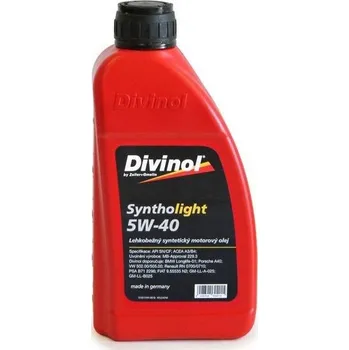 Motorový olej DIVINOL Syntholight 5W-40 1 litr