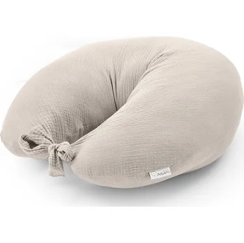 Kojící polštář ALBERO MIO Kojící polštář Cotton Color - Béžová