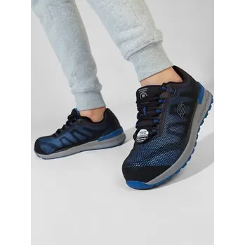 Pánské polobotky Polobotky Skechers Bulklin 77180EC/BLU Černá 43