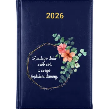 Kalendář Knižní kalendář 2026 A5 modrý