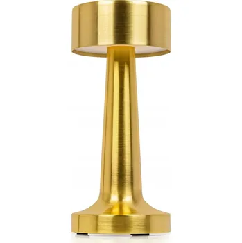 Lampička Stolní lampa Lee zlatá - vestavěná baterie, LED