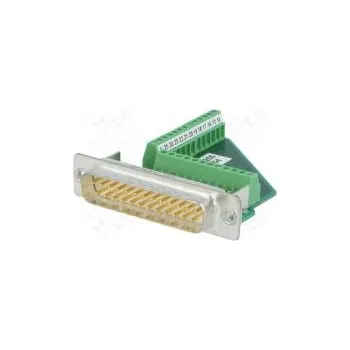 D-Sub PIN 25 zástrčka Variosub vidlice šroubová svorka 5A