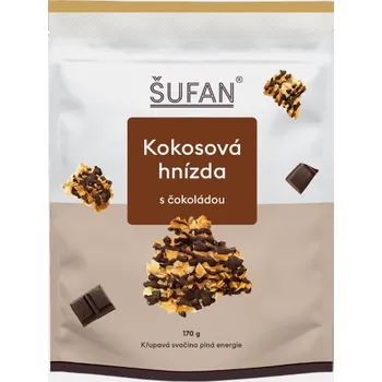 Šufan Kokosová hnízda s čokoládou 170 g