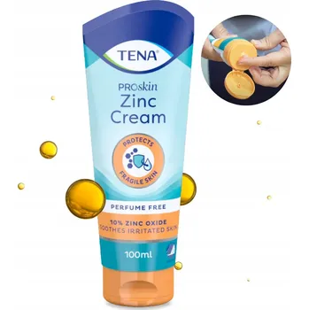 Pleťový krém Ochranný krém s oxidem zinku proti opruzeninám TENA Zinc Cream 100 ml