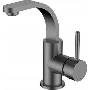 Vodovodní baterie Stojánková umyvadlová baterie Besco DECCO šedá