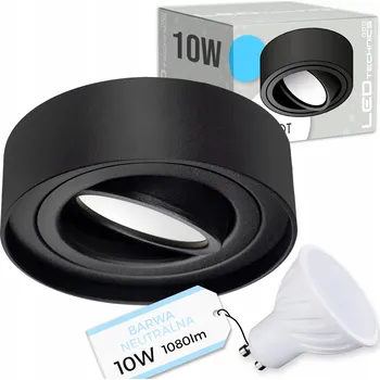 Bodové svítidlo Zápustné otočné halogenové svítidlo H29 do podhledu + GU10 10W neutrální bílá