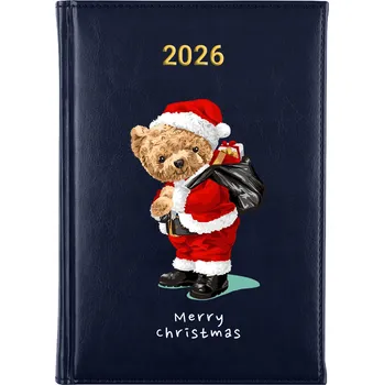 Kalendář Knižkový kalendář 2026 A5 FunnyCase modrý