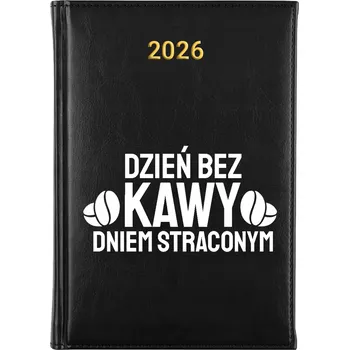 Kalendář Knižkový kalendář 2026 A5 černý