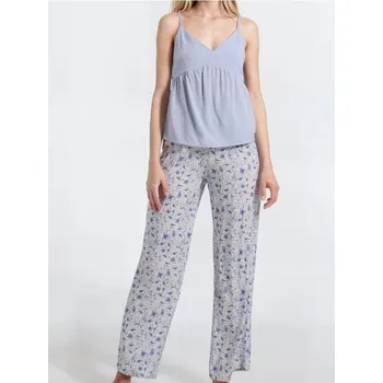 Sinsay - Dvoudílná pyžamová souprava - modrá - 217FM-05X - 217FM-05X-S