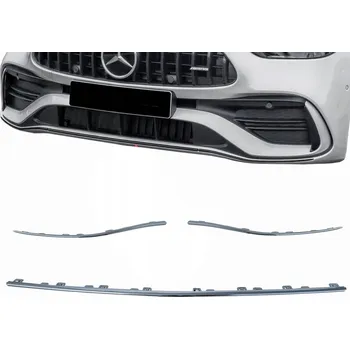 Lišta karosérie Chromovaná ozdobná lišta nárazníku MERCEDES C-KLASA W206 AMG, kompletní sada a206