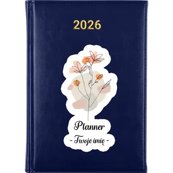 Kalendář Knižní kalendář 2026 A5 modrý