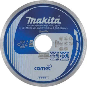 Řezný kotouč Diamantový kotouč MAKITA Comet Continuous CDC11522 115 mm B-13085