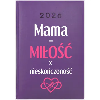 Kalendář Knihový kalendář 2026 A5 fialový