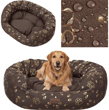 Pelíšek pro psa Doggy pelíšek pro psa hnědý 114 cm x 94 cm