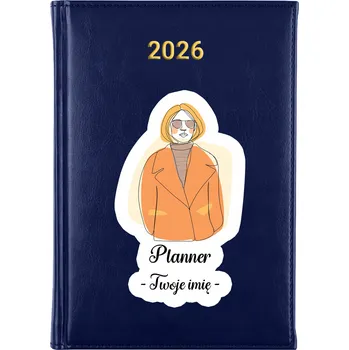 Kalendář Knižní kalendář 2026 A5 modrý