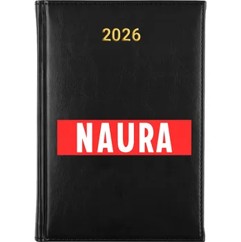 Kalendář Knižní kalendář 2026 A5 FunnyCase černý