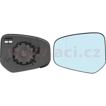 sklo zp. zrcátka s plastovým držákem parabolické L, 1925831