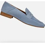 Dámské mokasíny GEOX MANTINEA SVĚTLE MODRÁ 35