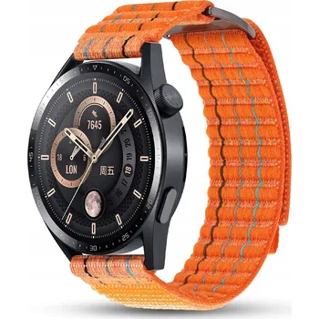 Řemínek na hodinky Řemínek JG Smart pro Huawei 22mm oranžový
