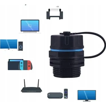 VODOTĚSNÝ KONEKTOR RJ45 PRO MONITORING, 2 KS, SNADNÁ INSTALACE DO LAN SÍTĚ