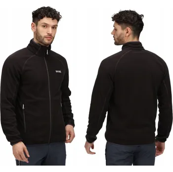 Pánská mikina PÁNSKÁ FLEECOVÁ MIKINA MIKINA REGATTA HADFIELD RMA502 800 L