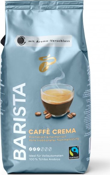 Tchibo Barista Caffé Crema 1 kg, zrnkova káva