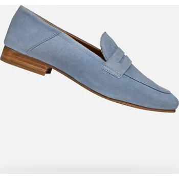 Dámské mokasíny Dámské mokasíny GEOX MANTINEA SVĚTLE MODRÁ 39