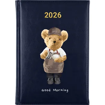 Kalendář Knižkový kalendář 2026 A5 FunnyCase modrý