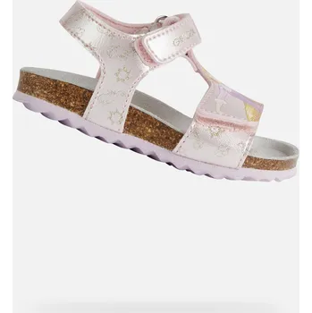 Dívčí sandály Dívčí sandály GEOX CHALKI SVĚTLE RŮŽOVÁ 20