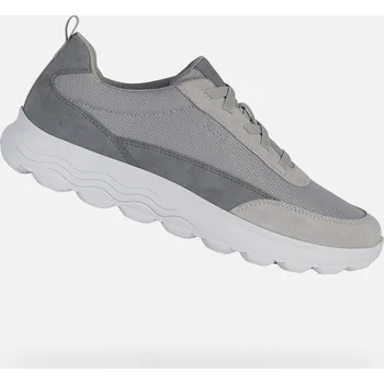 Pánská fitness obuv Pánské tenisky GEOX SPHERICA G011616 SVĚTLE ŠEDÁ 45