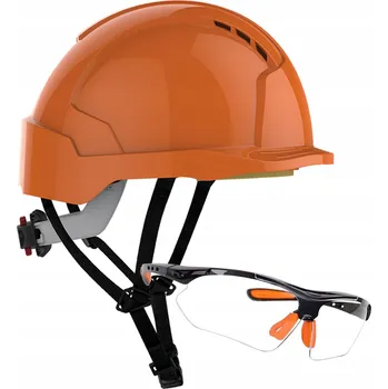 Pracovní přilba Ochranná Přilba pro Práce ve Výškách BOZP Elektroizolační Helma JSP EVO3 LINESMAN WRH