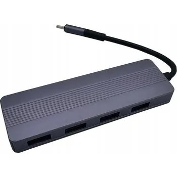 USB hub Adaptér / Rozbočovač USB-C Sunshot na USB 3.0, 4 porty