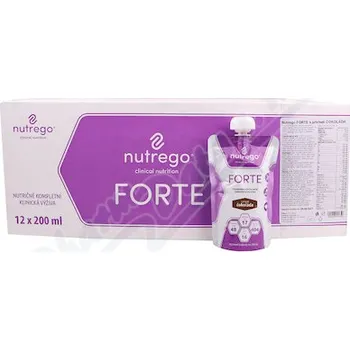 Speciální výživa nutrego FORTE čokoláda por.sol.12x200ml