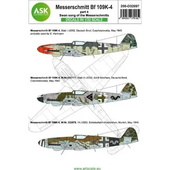 Plastikový model ASK 1/32 Bf 109K-4 part 4 - Swan song of the Messerschmitts