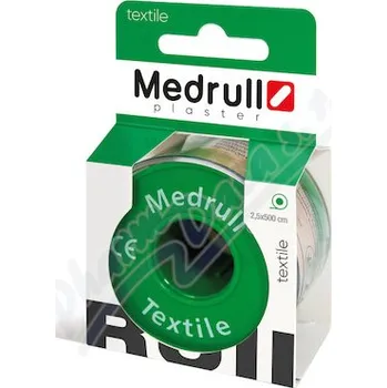 Náplast Medrull textil.hyp.fixační náplast 2.5x500cm cívka