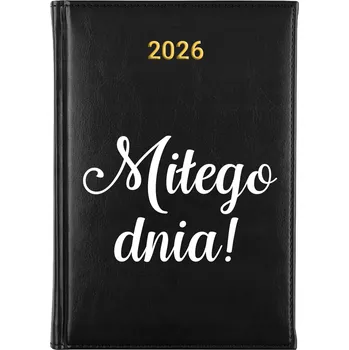 Kalendář Knižkový kalendář 2026 A5 černý