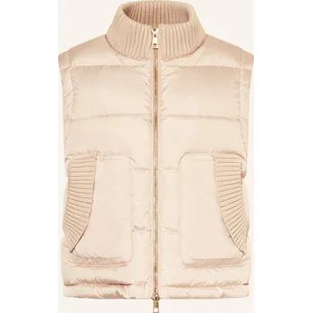 Dámská vesta Rich & Royal Dámská Péřová Vesta, světle hnědá, 36