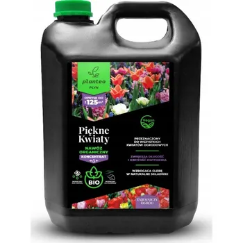 Hnojivo PŘÍRODNÍ HNOJIVO PRO KRÁSNÉ KVĚTY BIO PLANTEO 5L