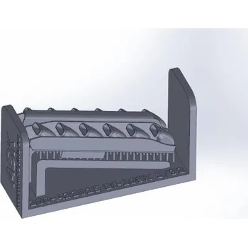 Plastikový model ASK 1/32 Bf 109K-4 Exhausts detail set - 3D print for Kotare