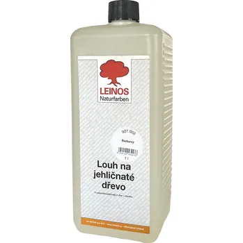 Olej na dřevo LEINOS 927.002 - Louh na jehličnaté dřevo - bezbarvý 1lt