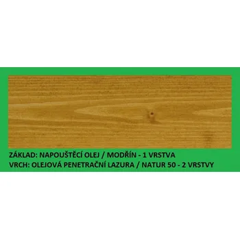 Olej na dřevo BBB Napouštěcí olej 9lt modřín