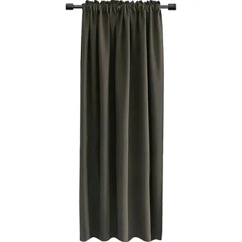 Mybesthome Shary Blackout Zatemňovací závěs s řasící páskou, 135 × 270 cm, grafitový, 1 ks