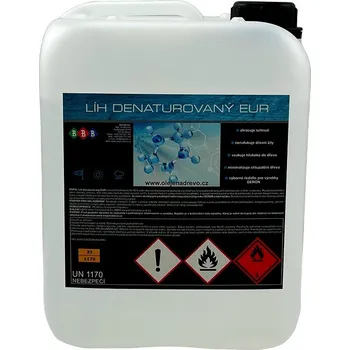 Olej na dřevo Líh denaturovaný EUR 4,5lt