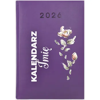 Kalendář Knihový kalendář 2026 A5 fialový