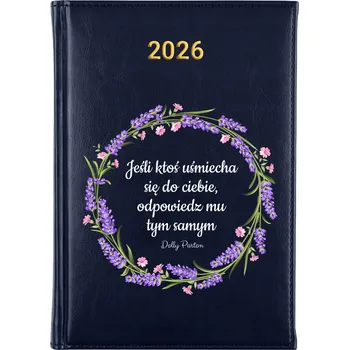 Kalendář Knižkový kalendář 2026 A5 FunnyCase modrý