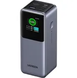 UGREEN Nexode 130W powerbanka s porty 2x USB-C / USB-A - 20 000 mAh - šedá