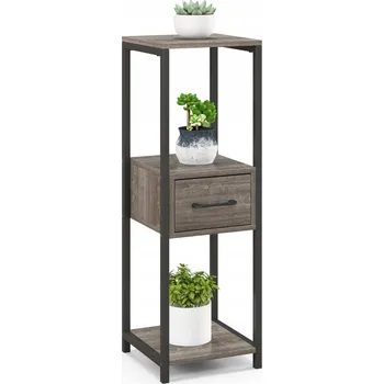 Květináč 3patrový regál na květináče Držák Na Květináč se zásuvkou