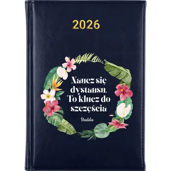 Kalendář Knižkový kalendář 2026 A5 FunnyCase modrý