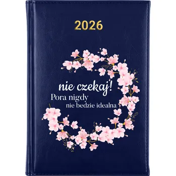 Kalendář Knižní kalendář 2026 A5 modrý